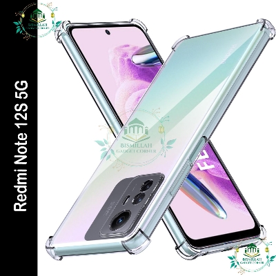 Picture of Transparent back cover For Xiaomi Redmi Note 12S Luxury transparent Protect Back Cover Soft Case