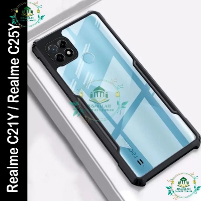 Picture of Xundd Back Cover for Realme c21y / Realme c25y Transparent Hybrid Hard PC Back Bumper Picture of Xundd Back Cover for Realme c21y / Realme c25y Transparent Hybrid Hard PC Back Bumper