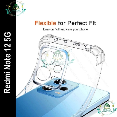 Picture of Transparent back cover For Redmi Note 12 5G Luxury transparent Protect Back Cover Soft Case Picture of Transparent back cover For Redmi Note 12 5G Luxury transparent Protect Back Cover Soft Case