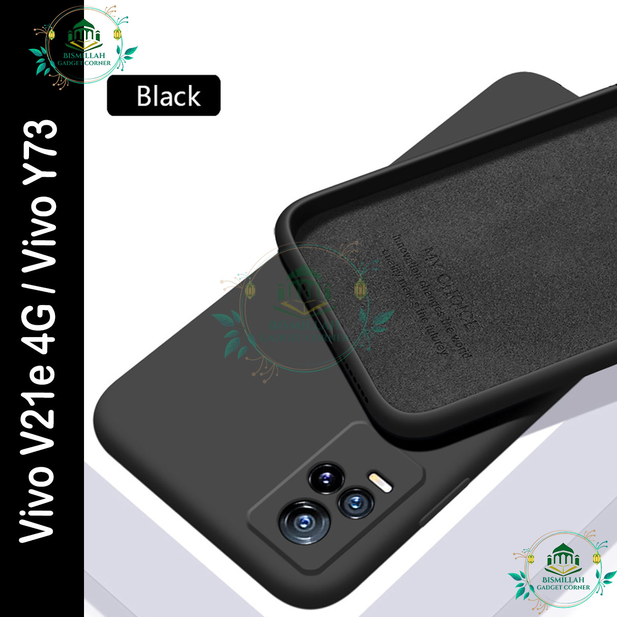 Picture of Premium Phone case for Vivo V21e 4G / Vivo Y73 back cover Mobile Back Case Soft Silicone Phone Cover - মোবাইল ফোন - Phoneo Picture of Premium Phone case for Vivo V21e 4G / Vivo Y73 back cover Mobile Back Case Soft Silicone Phone Cover - মোবাইল ফোন - Phoneo