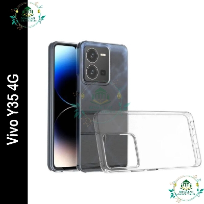 Picture of Transparent back cover For Vivo Y35 4G Luxury transparent Protect Back Cover Soft Case Picture of Transparent back cover For Vivo Y35 4G Luxury transparent Protect Back Cover Soft Case