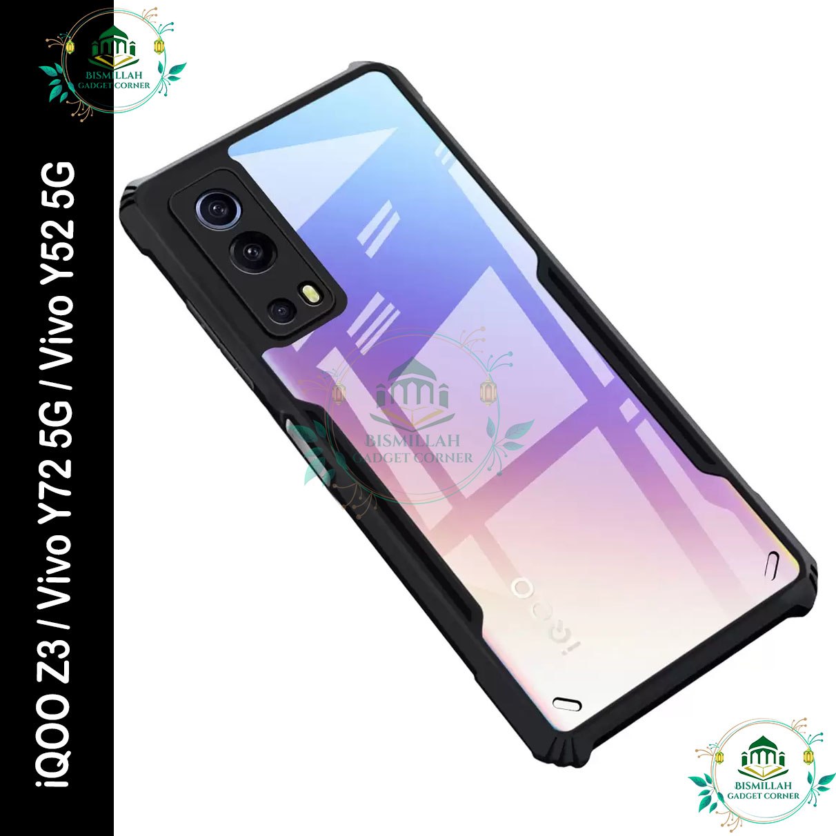 Picture of Premium Phone case for iQOO Z3 / Vivo Y72 5G / Vivo Y52 5G back cover Mobile Back Case Soft iQOO Z3 / Vivo Y72 5G / Vivo Y52 5GPhone Cover - মোবাইল ফোন - Phoneo
