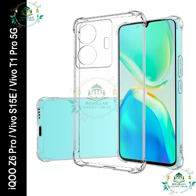Picture of Transparent back cover For iQOO Z6 Pro / Vivo S15E / Vivo T1 Pro 5G Luxury transparent Protect Back Cover Soft Case Picture of Transparent back cover For iQOO Z6 Pro / Vivo S15E / Vivo T1 Pro 5G Luxury transparent Protect Back Cover Soft Case