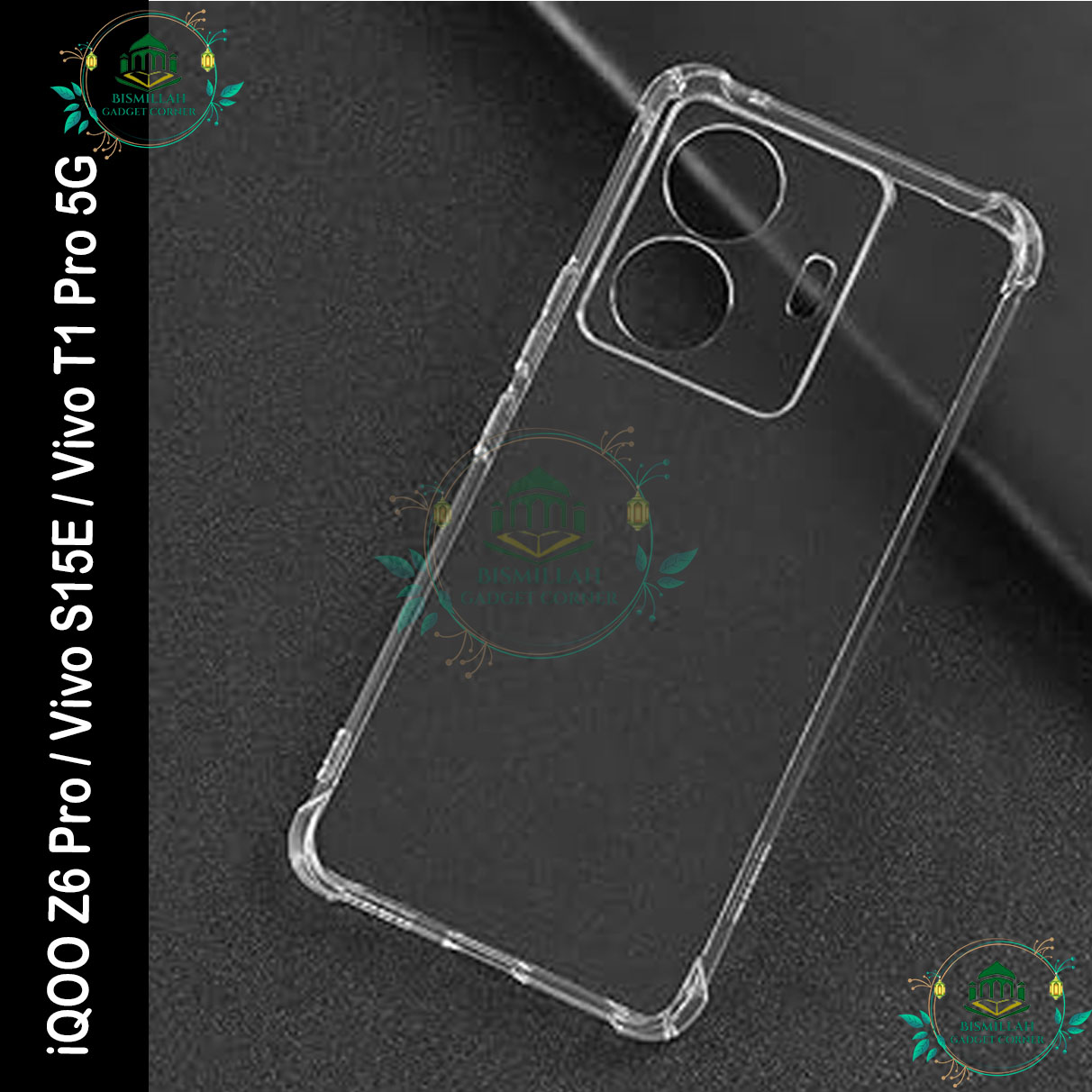 Picture of Transparent back cover For iQOO Z6 Pro / Vivo S15E / Vivo T1 Pro 5G Luxury transparent Protect Back Cover Soft Case Picture of Transparent back cover For iQOO Z6 Pro / Vivo S15E / Vivo T1 Pro 5G Luxury transparent Protect Back Cover Soft Case