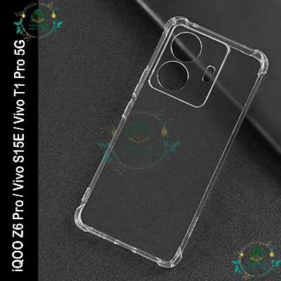 Picture of Transparent back cover For iQOO Z6 Pro / Vivo S15E / Vivo T1 Pro 5G Luxury transparent Protect Back Cover Soft Case Picture of Transparent back cover For iQOO Z6 Pro / Vivo S15E / Vivo T1 Pro 5G Luxury transparent Protect Back Cover Soft Case