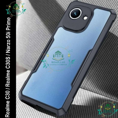 Picture of Xundd Back Cover for Realme C30 / Realme C30S / Narzo 50i Prime Transparent Hybrid Hard PC Back Bumper Picture of Xundd Back Cover for Realme C30 / Realme C30S / Narzo 50i Prime Transparent Hybrid Hard PC Back Bumper