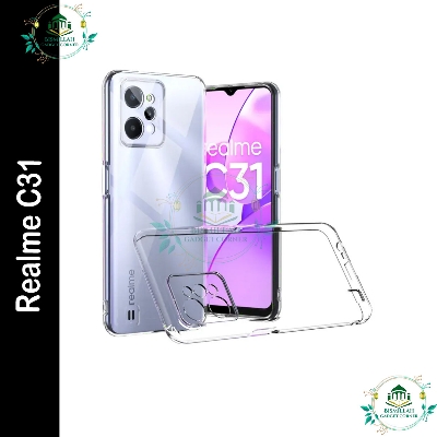 Picture of Transparent back cover For Realme C31 Luxury transparent Protect Back Cover Soft Case Picture of Transparent back cover For Realme C31 Luxury transparent Protect Back Cover Soft Case