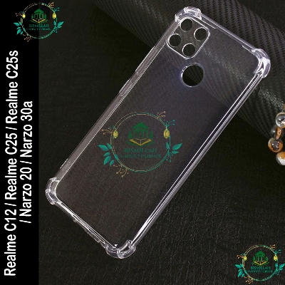 Picture of Transparent back cover For Realme c12 / Realme c25 / Realme c25s / Narzo 20 / Narzo 30a Luxury transparent Protect Back Cover Soft Case Picture of Transparent back cover For Realme c12 / Realme c25 / Realme c25s / Narzo 20 / Narzo 30a Luxury transparent Protect Back Cover Soft Case
