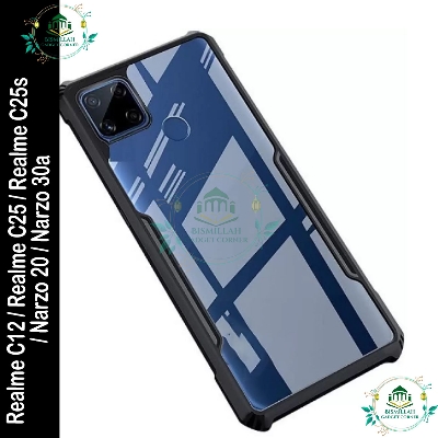 Picture of Xundd Back Cover for Realme c12 / Realme c25 / Realme c25s / Narzo 20 / Narzo 30a Transparent Hybrid Hard PC Back Bumper Picture of Xundd Back Cover for Realme c12 / Realme c25 / Realme c25s / Narzo 20 / Narzo 30a Transparent Hybrid Hard PC Back Bumper