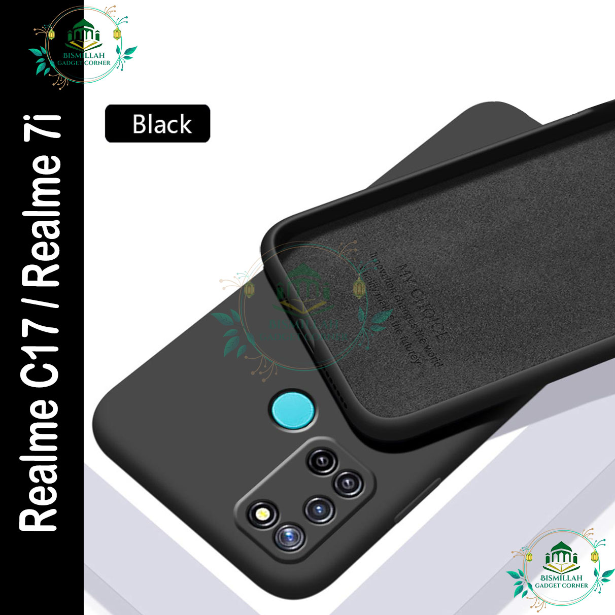 Picture of Premium Liquid Silicone Phone case for Realme C17 / Realme 7i Liquid Silicon Mobile Back Case Soft Silicone Phone Cover Picture of Premium Liquid Silicone Phone case for Realme C17 / Realme 7i Liquid Silicon Mobile Back Case Soft Silicone Phone Cover