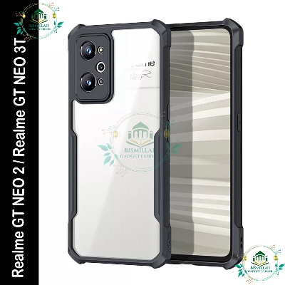 Picture of Xundd Back Cover for Realme GT NEO 2 / Realme GT NEO 3T Transparent Hybrid Hard PC Back Bumper Picture of Xundd Back Cover for Realme GT NEO 2 / Realme GT NEO 3T Transparent Hybrid Hard PC Back Bumper