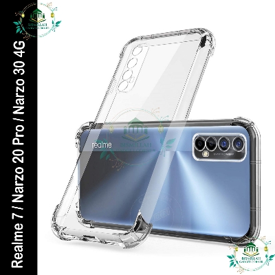 Picture of Transparent back cover For Realme 7 / Realme Narzo 20 Pro / Realme Narzo 30 4G Luxury transparent Protect Back Cover Soft Case Picture of Transparent back cover For Realme 7 / Realme Narzo 20 Pro / Realme Narzo 30 4G Luxury transparent Protect Back Cover Soft Case
