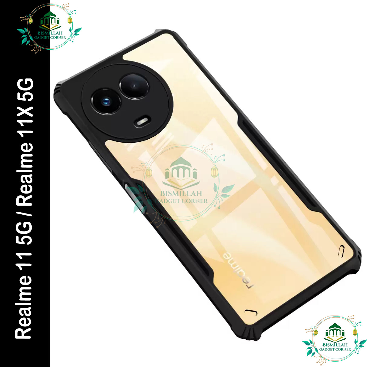 Picture of Xundd Back Cover for Realme 11 5G / Realme 11X 5G Transparent Hybrid Hard PC Back Bumper Picture of Xundd Back Cover for Realme 11 5G / Realme 11X 5G Transparent Hybrid Hard PC Back Bumper