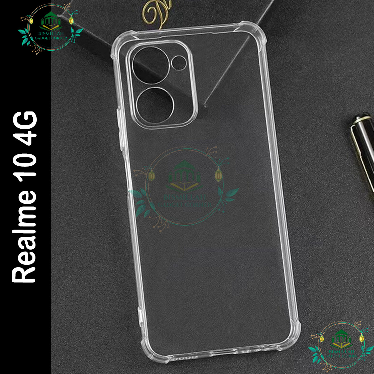 Picture of Transparent back cover For Realme 10 4G Luxury transparent Protect Back Cover Soft Case Picture of Transparent back cover For Realme 10 4G Luxury transparent Protect Back Cover Soft Case