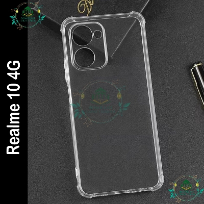 Picture of Transparent back cover For Realme 10 4G Luxury transparent Protect Back Cover Soft Case Picture of Transparent back cover For Realme 10 4G Luxury transparent Protect Back Cover Soft Case