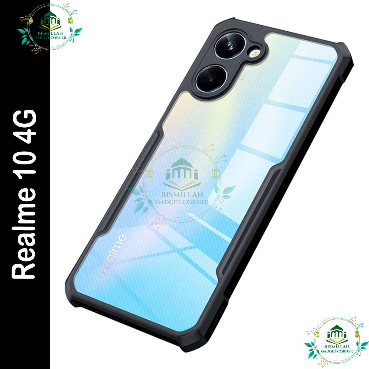 Picture of Xundd Back Cover for Realme 10 4G Transparent Hybrid Hard PC Back Bumper Picture of Xundd Back Cover for Realme 10 4G Transparent Hybrid Hard PC Back Bumper