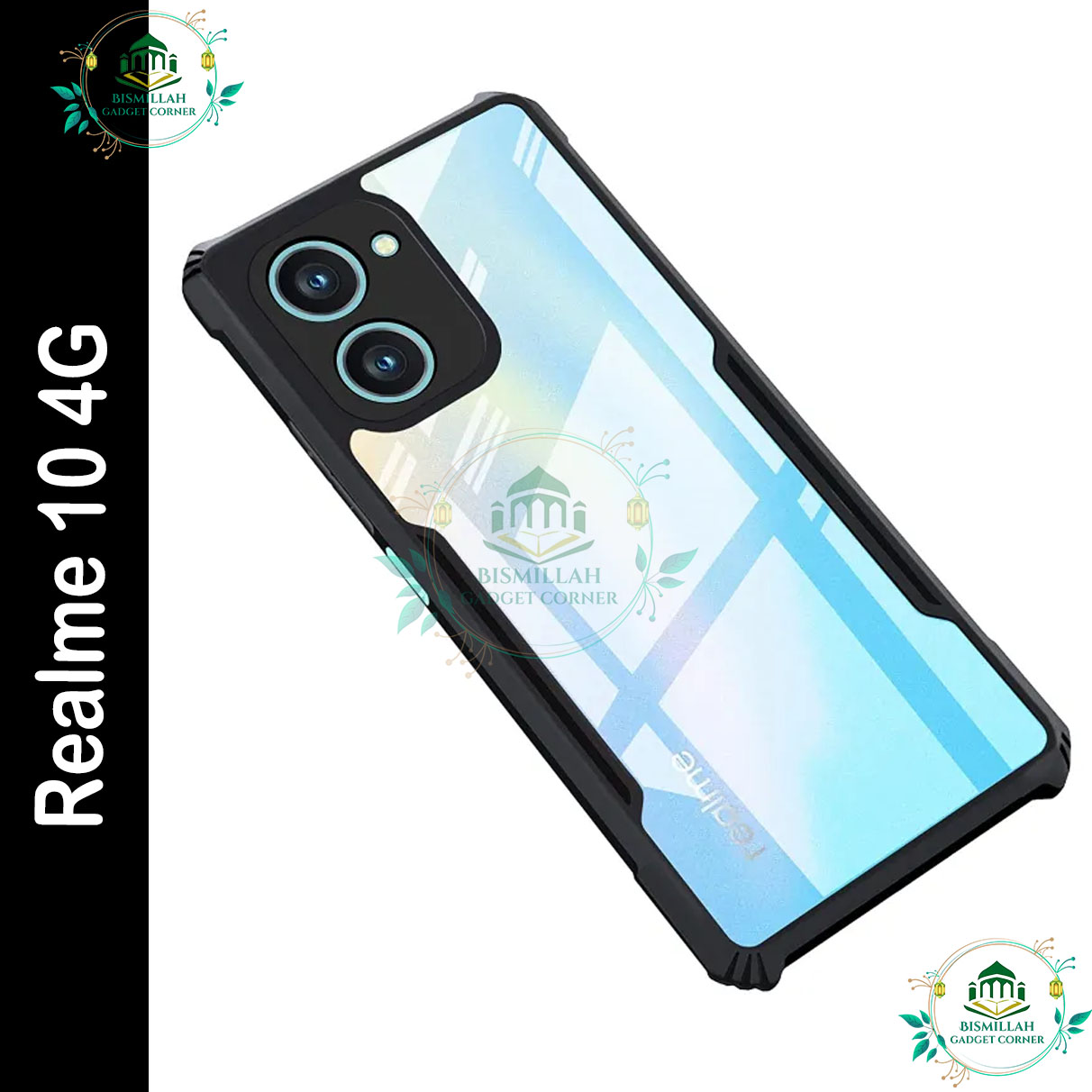 Picture of Xundd Back Cover for Realme 10 4G Transparent Hybrid Hard PC Back Bumper Picture of Xundd Back Cover for Realme 10 4G Transparent Hybrid Hard PC Back Bumper