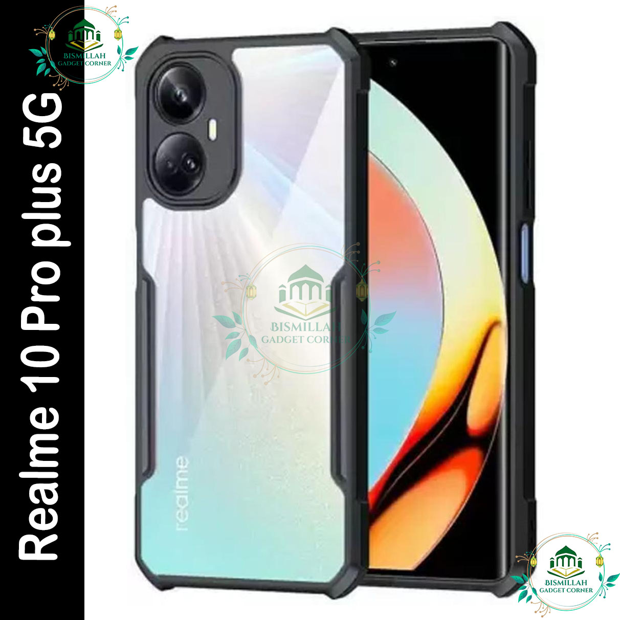 Picture of Xundd Back Cover for Realme 10 pro plus 5G / Realme 10 pro+ 5G Transparent Hybrid Hard PC Back Bumper Picture of Xundd Back Cover for Realme 10 pro plus 5G / Realme 10 pro+ 5G Transparent Hybrid Hard PC Back Bumper