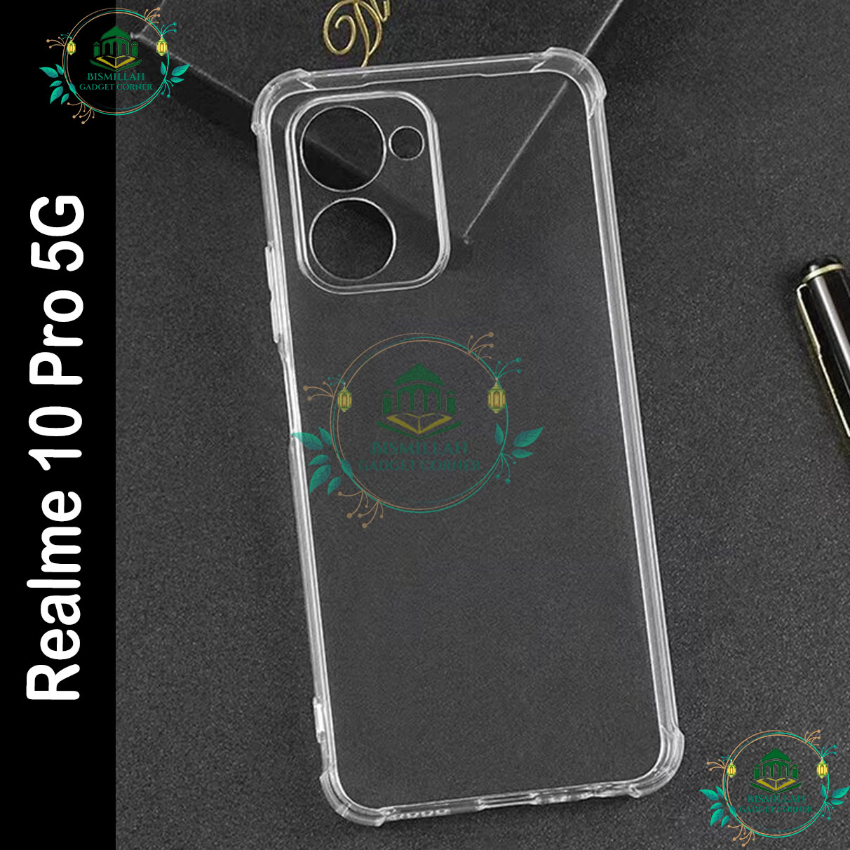 Picture of Transparent back cover For Realme 10 pro 5G Luxury transparent Protect Back Cover Soft Case Picture of Transparent back cover For Realme 10 pro 5G Luxury transparent Protect Back Cover Soft Case