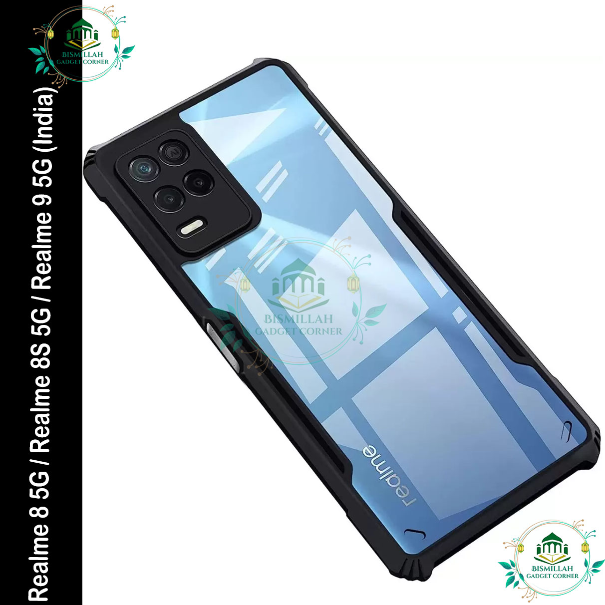 Picture of Xundd Back Cover for Realme 8 5G / Realme 8S 5G / Realme 9 5G (India) Transparent Hybrid Hard PC Back Bumper Picture of Xundd Back Cover for Realme 8 5G / Realme 8S 5G / Realme 9 5G (India) Transparent Hybrid Hard PC Back Bumper