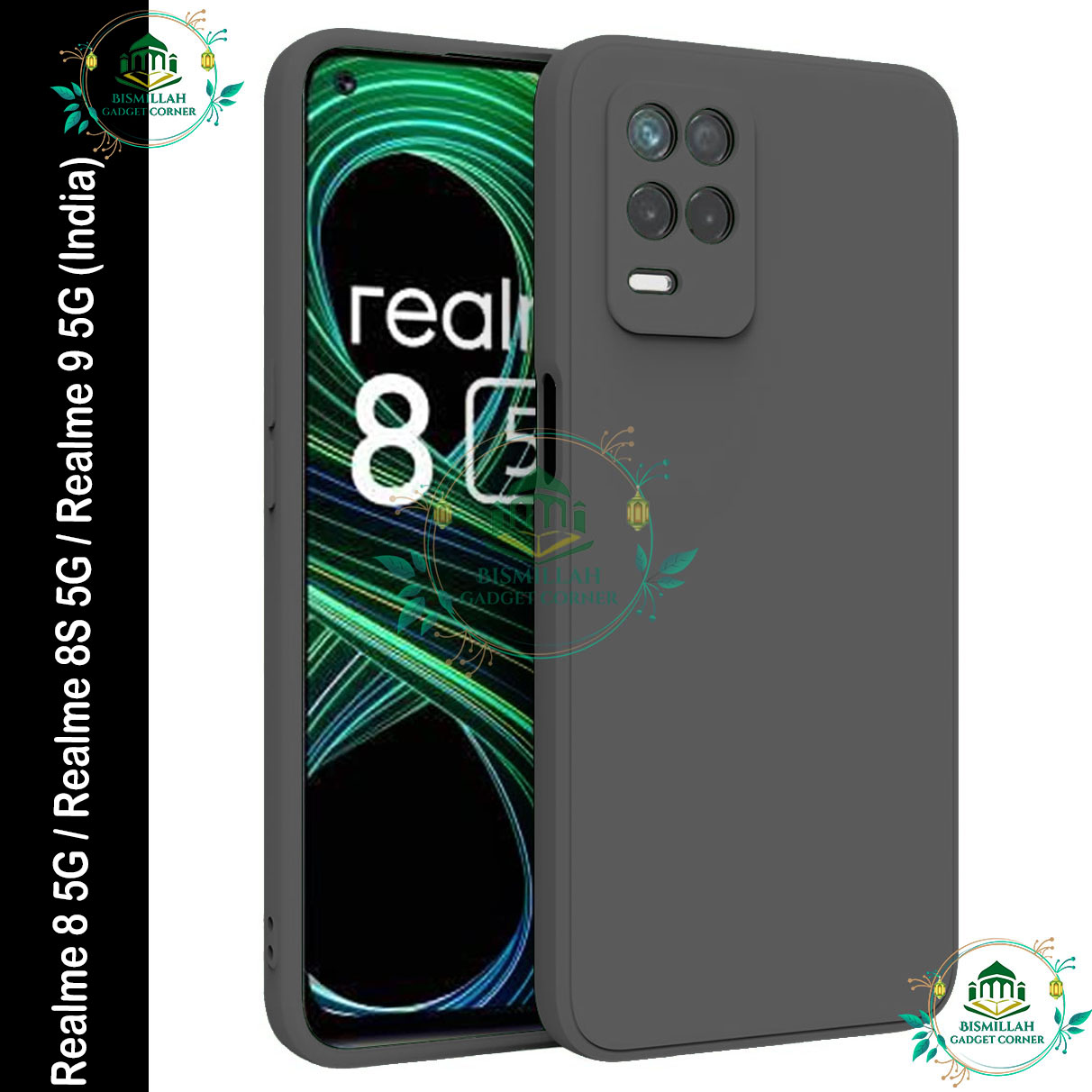 Picture of Premium Liquid Silicone Phone case for Realme 8 5G / Realme 8S 5G / Realme 9 5G (India) Liquid Silicon Mobile Back Case Soft Silicone Phone Cover Picture of Premium Liquid Silicone Phone case for Realme 8 5G / Realme 8S 5G / Realme 9 5G (India) Liquid Silicon Mobile Back Case Soft Silicone Phone Cover
