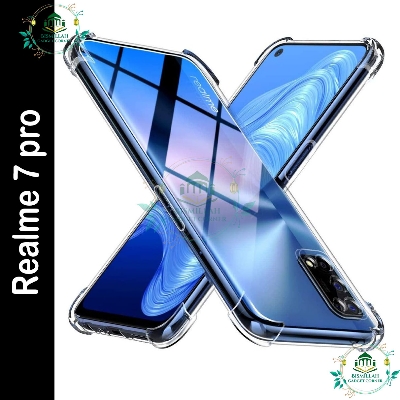 Picture of Transparent back cover For Realme 7 pro Luxury transparent Protect Back Cover Soft Case Picture of Transparent back cover For Realme 7 pro Luxury transparent Protect Back Cover Soft Case