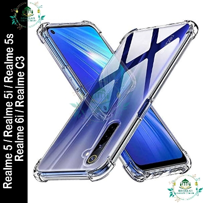 Picture of Transparent back cover For Realme 5 / Realme 5i / Realme 5s / Realme 6i / Realme C3 Luxury transparent Protect Back Cover Soft Case Picture of Transparent back cover For Realme 5 / Realme 5i / Realme 5s / Realme 6i / Realme C3 Luxury transparent Protect Back Cover Soft Case