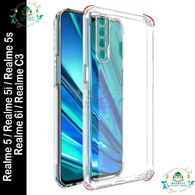Picture of Transparent back cover For Realme 5 / Realme 5i / Realme 5s / Realme 6i / Realme C3 Luxury transparent Protect Back Cover Soft Case Picture of Transparent back cover For Realme 5 / Realme 5i / Realme 5s / Realme 6i / Realme C3 Luxury transparent Protect Back Cover Soft Case
