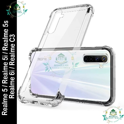 Picture of Transparent back cover For Realme 5 / Realme 5i / Realme 5s / Realme 6i / Realme C3 Luxury transparent Protect Back Cover Soft Case Picture of Transparent back cover For Realme 5 / Realme 5i / Realme 5s / Realme 6i / Realme C3 Luxury transparent Protect Back Cover Soft Case