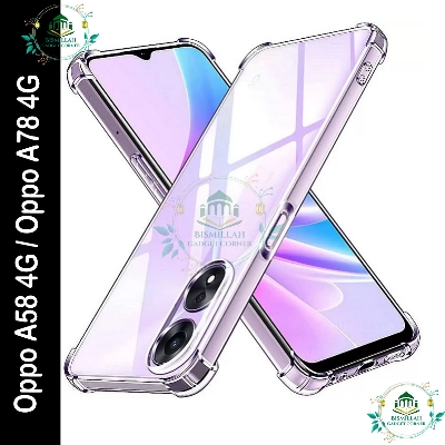 Picture of Transparent back cover For Oppo A58 4G / Oppo A78 4G Luxury transparent Protect Back Cover Soft Case Picture of Transparent back cover For Oppo A58 4G / Oppo A78 4G Luxury transparent Protect Back Cover Soft Case