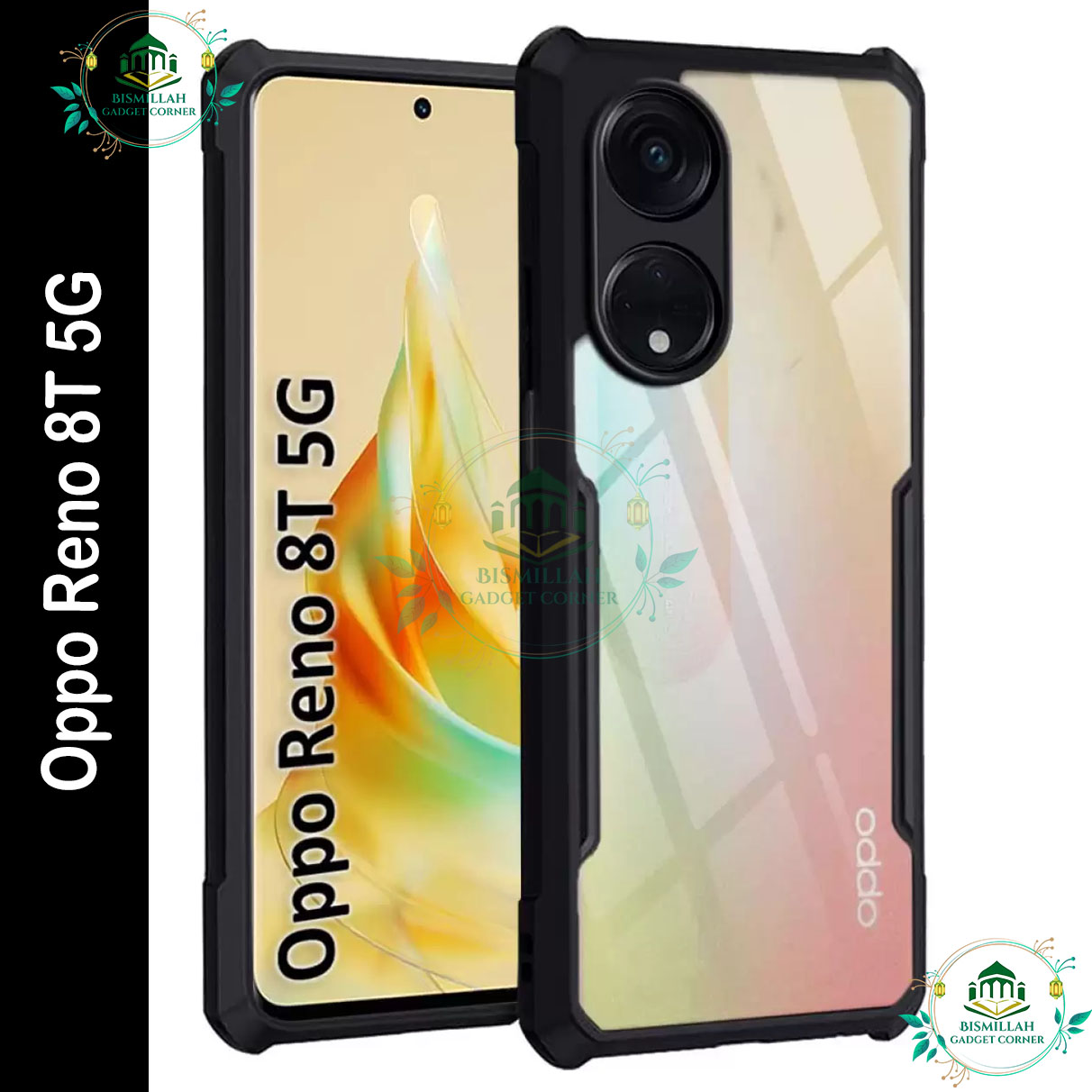 Picture of Xundd Back Cover for Oppo Reno 8T 5G / Oppo Reno8 T 5G Transparent Hybrid Hard PC Back Bumper Picture of Xundd Back Cover for Oppo Reno 8T 5G / Oppo Reno8 T 5G Transparent Hybrid Hard PC Back Bumper