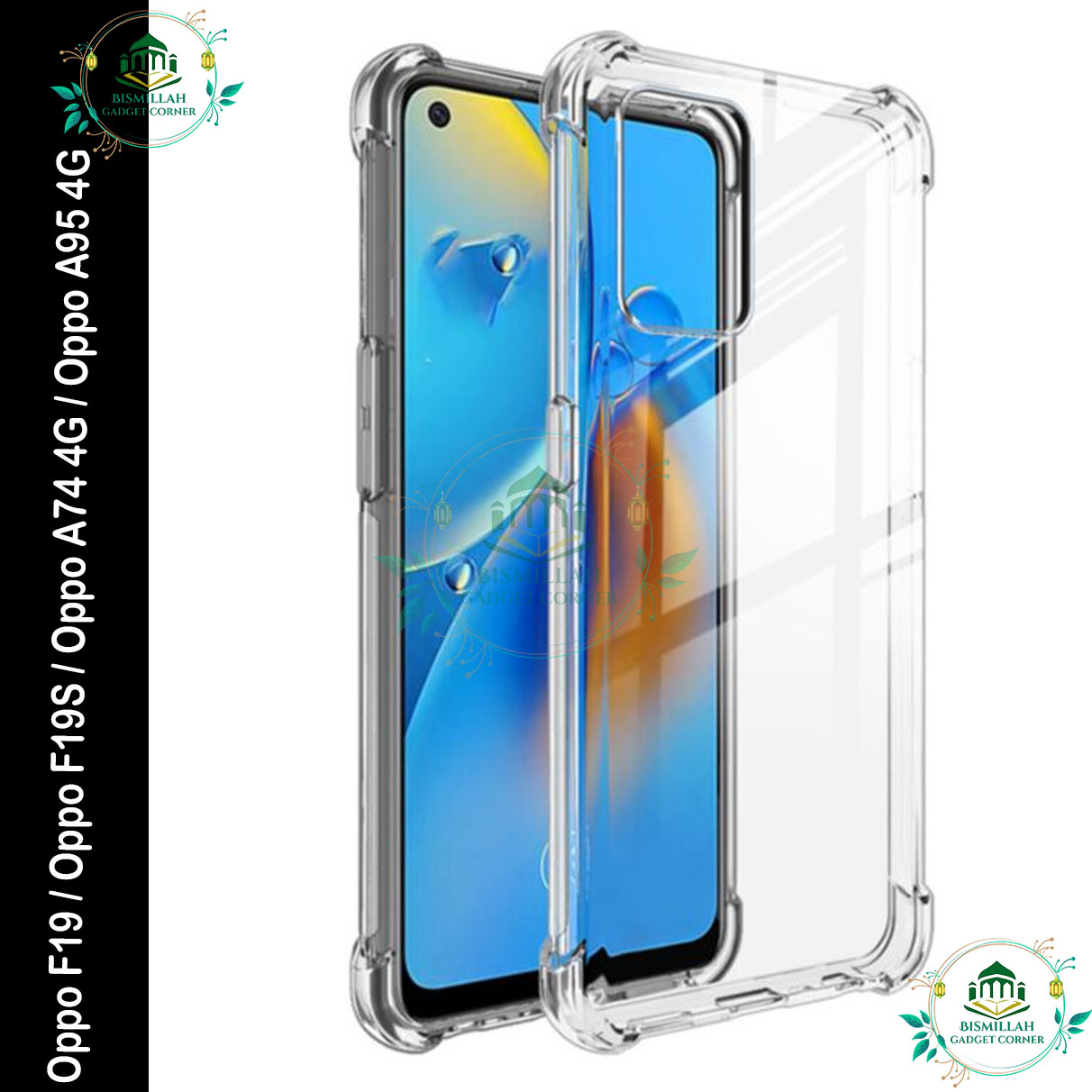 Picture of Transparent back cover For Oppo F19 / Oppo F19S / Oppo A74 4G / Oppo A95 4G Luxury transparent Protect Back Cover Soft Case Picture of Transparent back cover For Oppo F19 / Oppo F19S / Oppo A74 4G / Oppo A95 4G Luxury transparent Protect Back Cover Soft Case