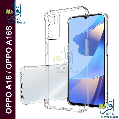 Picture of Transparent back cover For OPPO A16 / OPPO A16S Luxury transparent Protect Back Cover Soft Case Picture of Transparent back cover For OPPO A16 / OPPO A16S Luxury transparent Protect Back Cover Soft Case