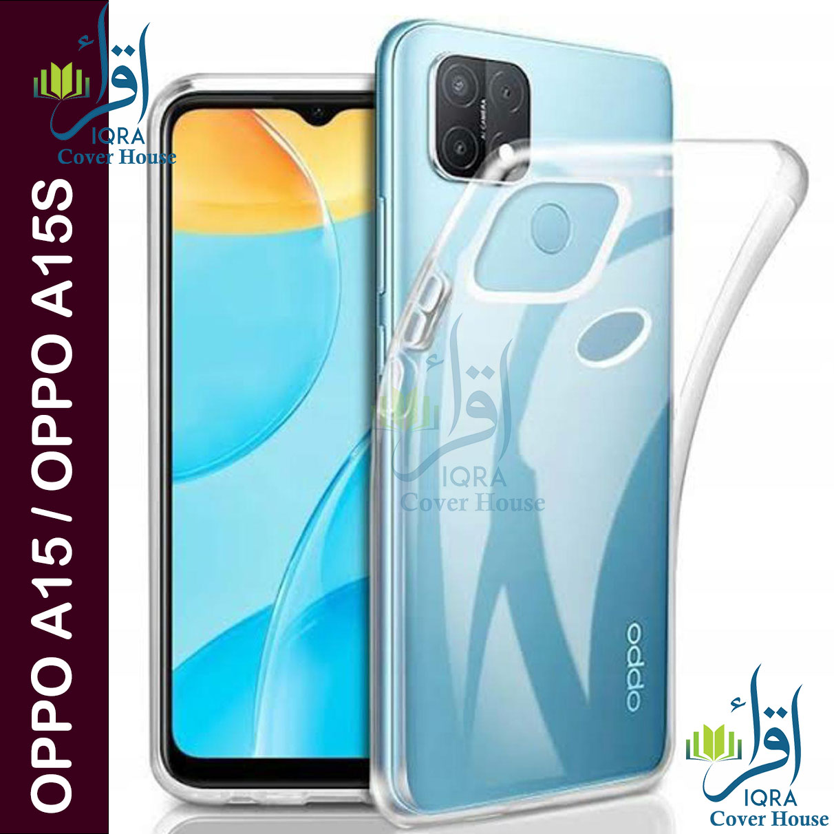 Picture of Transparent back cover For OPPO A15 / OPPO A15S Luxury transparent Protect Back Cover Soft Case Picture of Transparent back cover For OPPO A15 / OPPO A15S Luxury transparent Protect Back Cover Soft Case