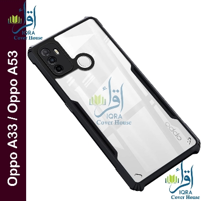 Picture of Xundd Back Cover for Oppo A33 / Oppo A53 Transparent Hybrid Hard PC Back Bumper