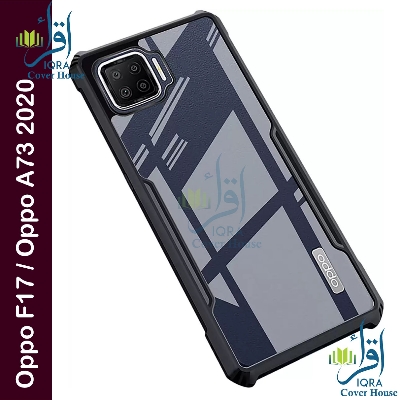 Picture of Xundd Back Cover for  Oppo F17 / Oppo A73 2020 Transparent Hybrid Hard PC Back Bumper