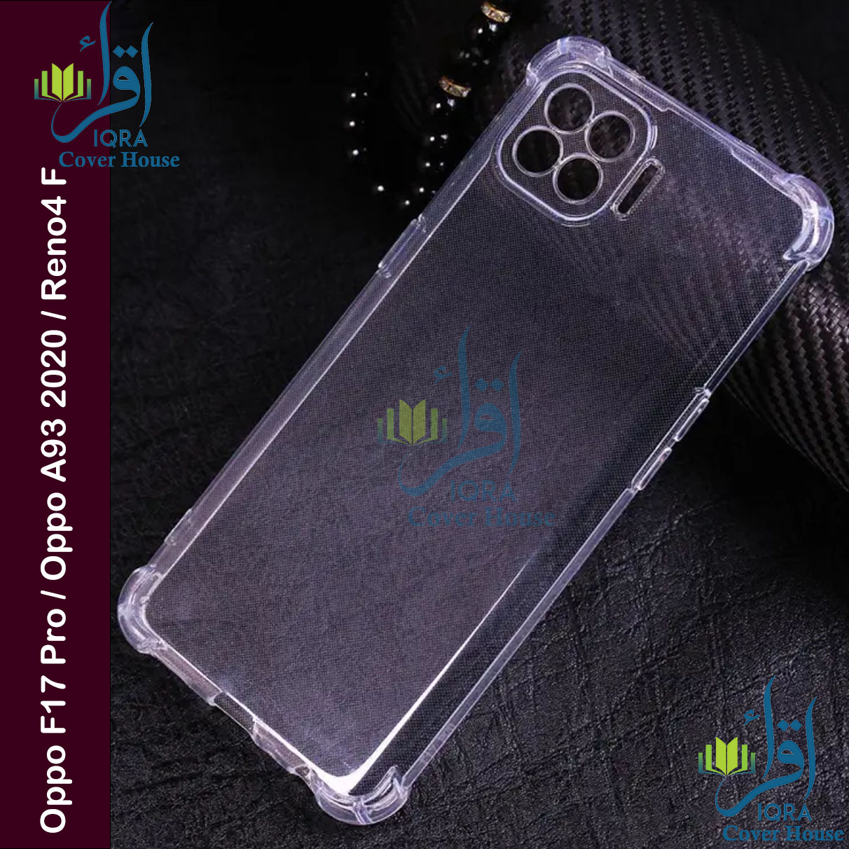 Picture of Transparent back cover For Oppo F17 Pro / Oppo A93 2020 / Oppo Reno4 F Luxury transparent Protect Back Cover Soft Case Picture of Transparent back cover For Oppo F17 Pro / Oppo A93 2020 / Oppo Reno4 F Luxury transparent Protect Back Cover Soft Case
