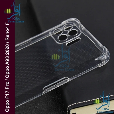Picture of Transparent back cover For Oppo F17 Pro / Oppo A93 2020 / Oppo Reno4 F Luxury transparent Protect Back Cover Soft Case Picture of Transparent back cover For Oppo F17 Pro / Oppo A93 2020 / Oppo Reno4 F Luxury transparent Protect Back Cover Soft Case
