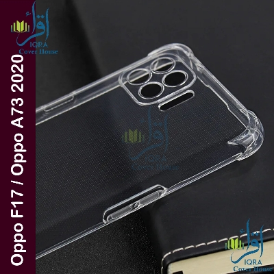 Picture of Transparent back cover For  Oppo F17 / Oppo A73 2020 Luxury transparent Protect Back Cover Soft Case Picture of Transparent back cover For  Oppo F17 / Oppo A73 2020 Luxury transparent Protect Back Cover Soft Case