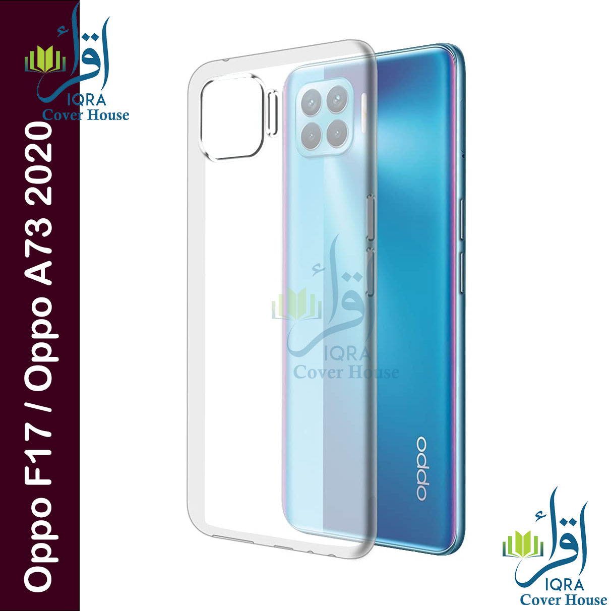 Picture of Transparent back cover For  Oppo F17 / Oppo A73 2020 Luxury transparent Protect Back Cover Soft Case Picture of Transparent back cover For  Oppo F17 / Oppo A73 2020 Luxury transparent Protect Back Cover Soft Case