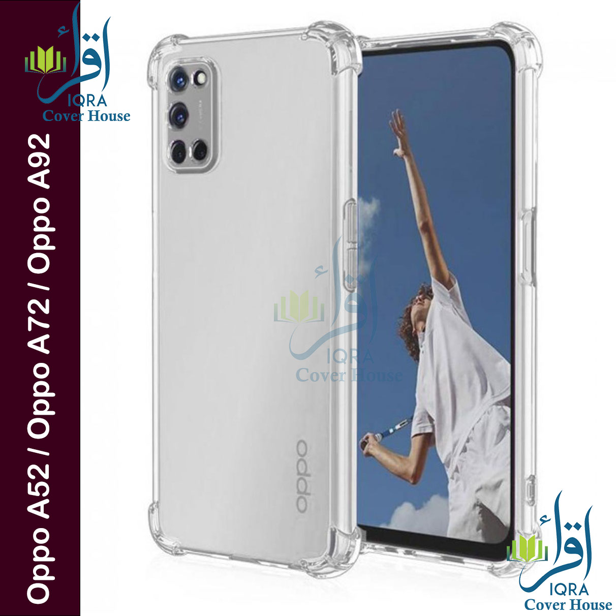 Picture of Transparent back cover For Oppo A52 / Oppo A72 / Oppo A92 Luxury transparent Protect Back Cover Soft Case Picture of Transparent back cover For Oppo A52 / Oppo A72 / Oppo A92 Luxury transparent Protect Back Cover Soft Case