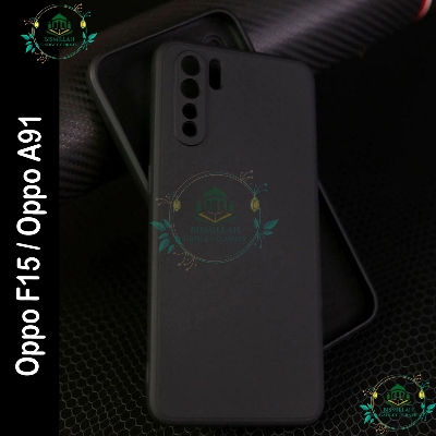 Picture of Premium Liquid Silicone Phone case for Oppo F15 / Oppo A91 Liquid Silicon Mobile Back Case Soft Silicone Phone Cover
