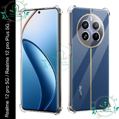 Picture of Transparent back cover For Realme 12 pro 5G / Realme 12 pro Plus 5G  Luxury transparent Protect Back Cover Soft Case Picture of Transparent back cover For Realme 12 pro 5G / Realme 12 pro Plus 5G  Luxury transparent Protect Back Cover Soft Case