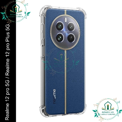 Picture of Transparent back cover For Realme 12 pro 5G / Realme 12 pro Plus 5G  Luxury transparent Protect Back Cover Soft Case Picture of Transparent back cover For Realme 12 pro 5G / Realme 12 pro Plus 5G  Luxury transparent Protect Back Cover Soft Case