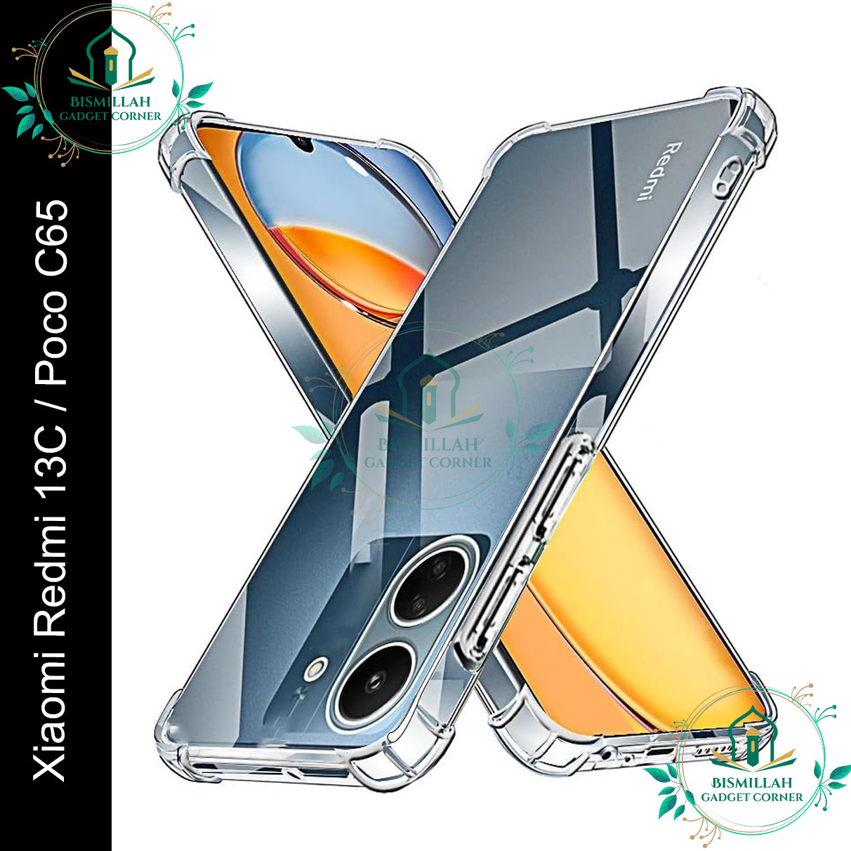 Picture of Transparent back cover For Xiaomi Redmi 13C / Poco C65 Luxury transparent Protect Back Cover Soft Case Picture of Transparent back cover For Xiaomi Redmi 13C / Poco C65 Luxury transparent Protect Back Cover Soft Case