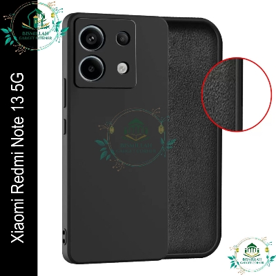 Picture of Premium Liquid Silicone Phone case for Xiaomi Redmi Note 13 5G Liquid Silicon Mobile Back Case Soft Silicone Phone Cover