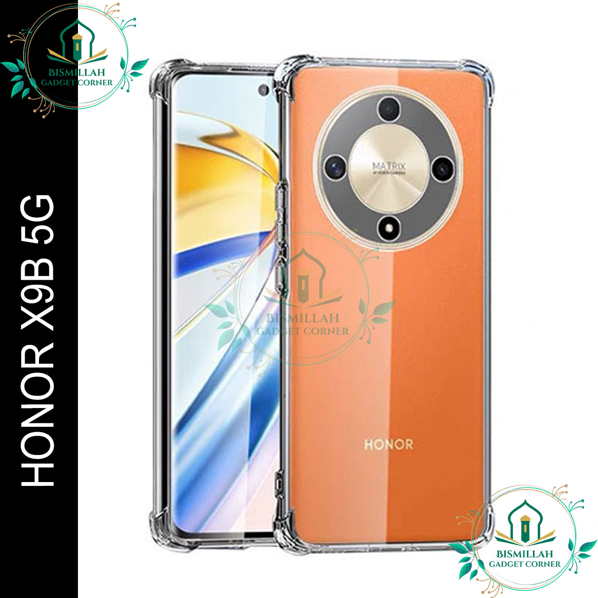 Picture of Transparent back cover For Honor X9b 5G Luxury transparent Protect Back Cover Soft Case Picture of Transparent back cover For Honor X9b 5G Luxury transparent Protect Back Cover Soft Case