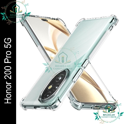 Picture of Transparent back cover For Honor 200 Pro 5G Luxury transparent Protect Back Cover Soft Case