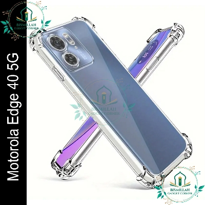 Picture of Transparent back cover For Motorola Edge 40 5G Luxury transparent Protect Back Cover Soft Case