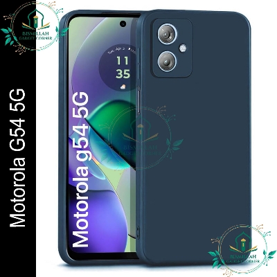 Picture of Premium Liquid Silicone Phone case for Motorola Moto G54 5G Liquid Silicon Mobile Back Case Soft Silicone Phone Cover